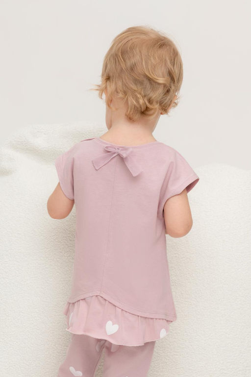 Crockid _ КР 302319/розово-сиреневый к447 фуфайка д/дев яс