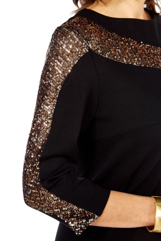 Платье Olga Style С978 черный