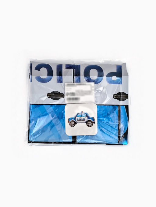 Воздушный шар фольгированный 35" 3D «Полицейская машина», под воздух