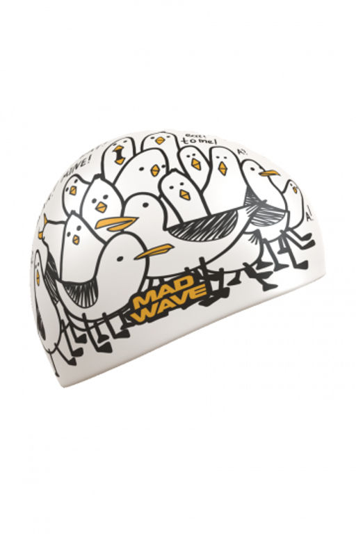 Силиконовая шапочка Seagulls - Mad wave фото 3