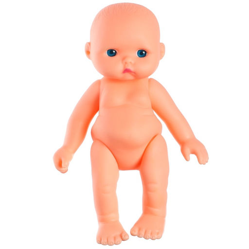 Резиновая игрушка для ванны «Пупс для купания с горшком», с пищалкой, в наборе 6 шт.