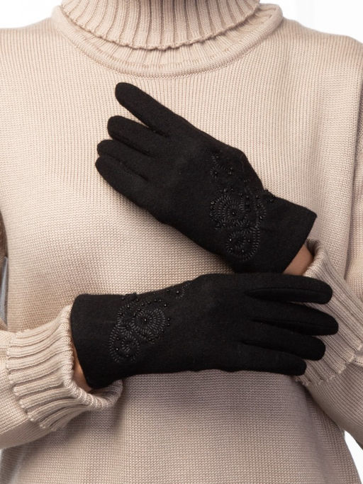 Перчатки жен Labbra LB-PH-44 black  фото 5