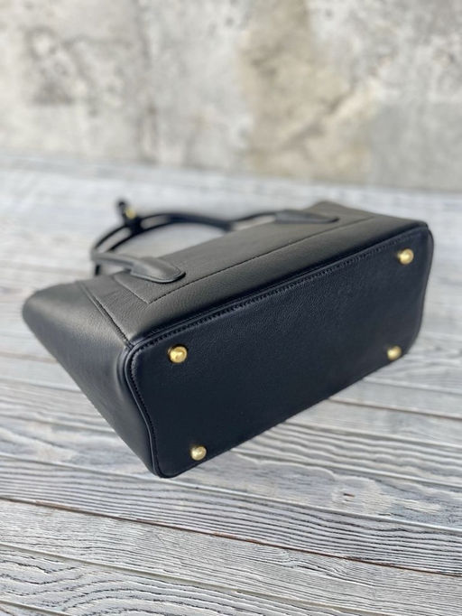 Женская кожаная сумка с клатчем 509286 Блек