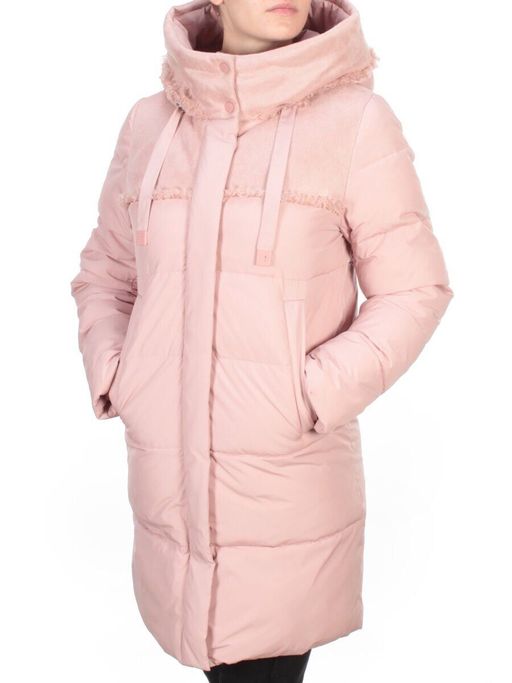 GWD21536P PINK Пальто зимнее женское PURELIFE (200 гр. холлофайбер) - Fashion фото 3