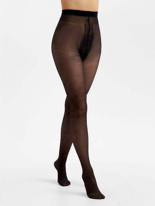 Колготки женские MINAKU, чёрные, размер 3/M