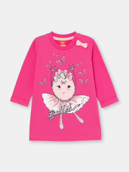 CRB wear/CSNG 63018-25-302 Платье для девочки, малиновый/Ex.Cherubino
