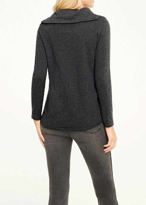 Пуловер, антрацитовый - Linea tesini фото 4