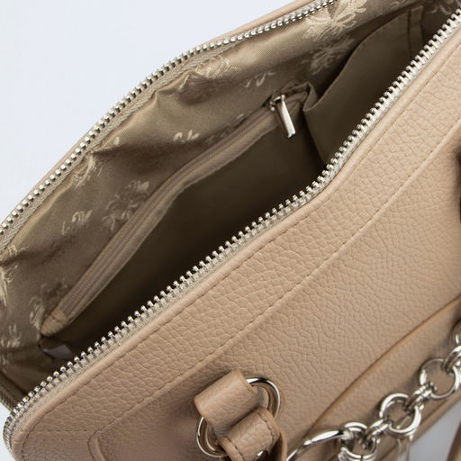 Сумка женская TEXTURA, тоут, средний размер, цвет бежевый  фото 3