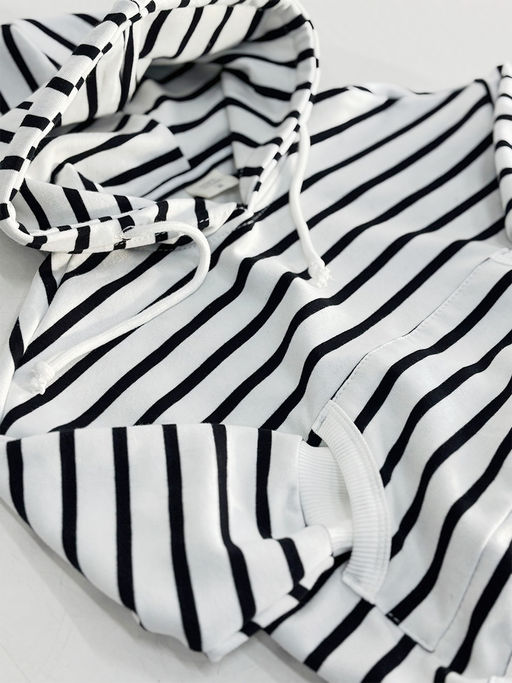 Худи в полоску 22-7701 полоска - Mini maxi фото 5