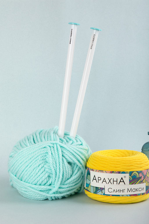 Спицы GAMMA прямые PKN2 пластик d 14.0 мм 35 см 2 шт фото 5