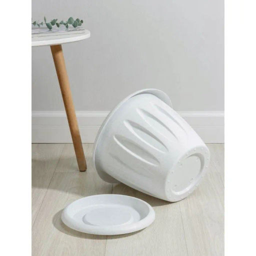 Горшок для растений Фелиция мрамор 10,4л Д320 с под. С106М - Martika фото 4