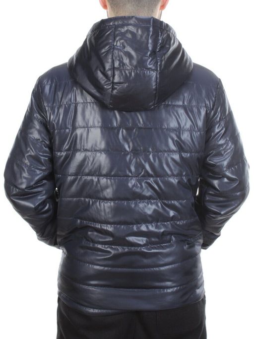 21221 DK. BLUE Куртка демисезонная мужская FUZION HOY (100 гр. синтепон) - Fashion фото 5