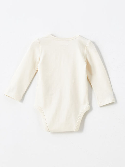 Bisiklet Yaka Bask?l? Erkek Bebek ??t??tl? Body ve Pantolon 2li Tak?m - Waikiki фото 3