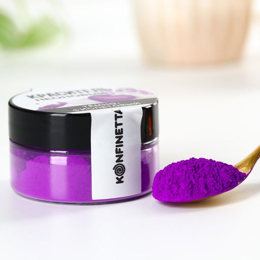 Краситель неоновый KONFINETTA, темно-фиолетовый, 7 г. - Simaland фото 3
