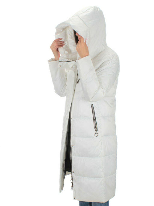 S21119 WHITE Куртка зимняя женская (150 гр. холлофайбера) - Fashion фото 10