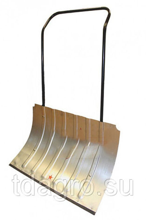 Движок для снега оцинк малый 750*330мм формованный 0,8мм - Радиан фото 2