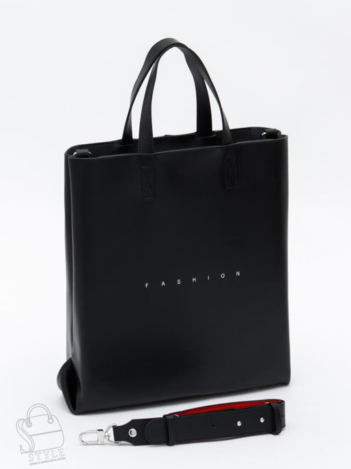 Сумка женская кожаная 1001L black Plina&Eiterou