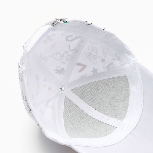 Кепка MINAKU Yeee, белая, размер 58