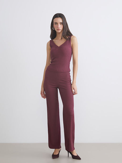 V Yaka Dokulu B?zg?l? Bluz