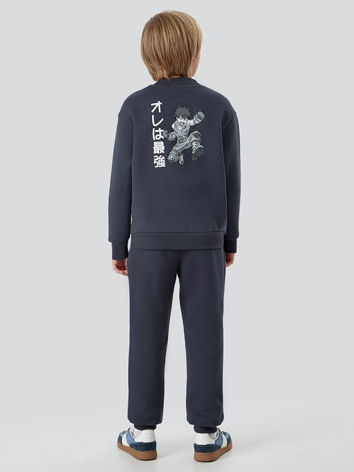 Комплект для мальчиков серый