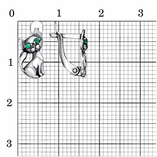 СЕРЬГИ 33811812-7 - Красная пресня фото 4