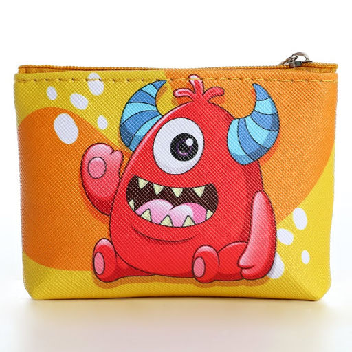 Цена за 5 шт. Кошелёк детский для мальчика «Добрые монстрики», МИКС