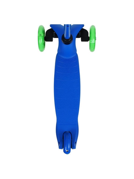 Самокат GRAFFITI, колёса световые PU 110/75 мм, ABEC 7, цвет синий