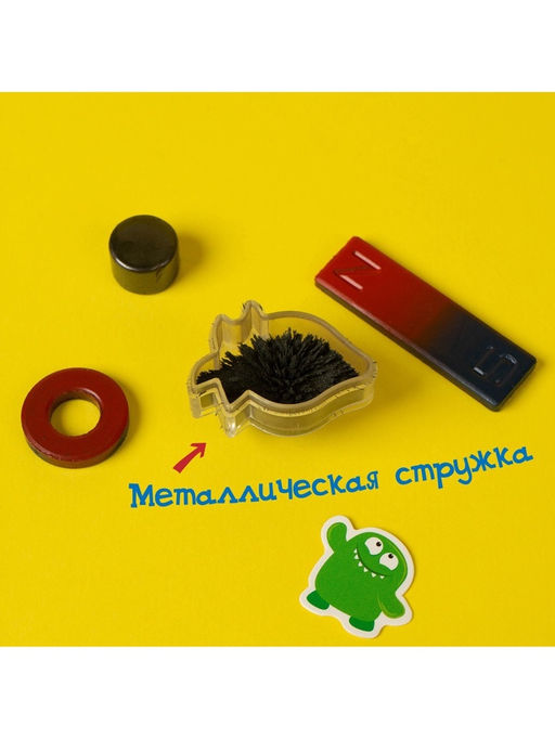 Набор для опытов Опыты с магнитами, 6 опытов - Эврики фото 17