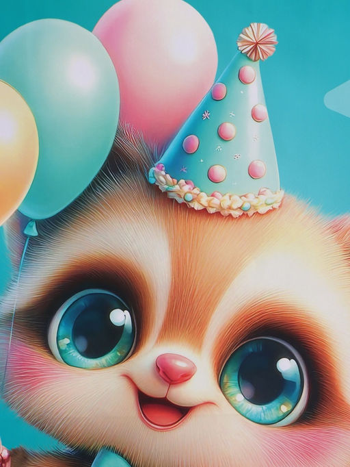 Пакет подарочный ламинированный «День Рождения», 26×12×32 см