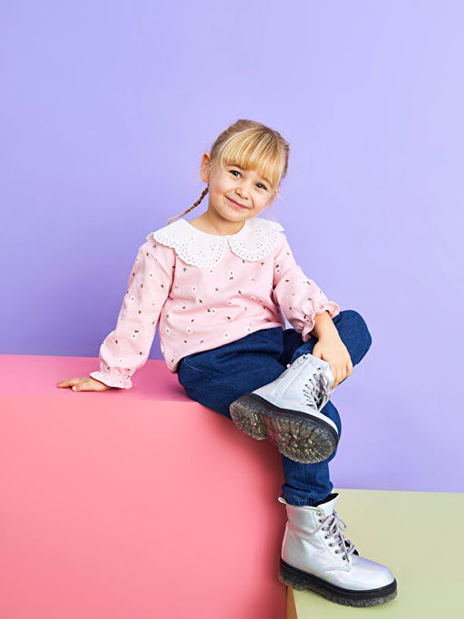 Beli Lastikli Basic K?z Bebek Jean Pantolon - Waikiki фото 2