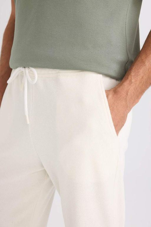 Спортивные штаны стандартного кроя с кружевом на талии и карманами - Defacto фото 5