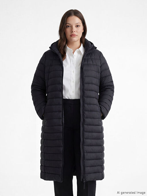 Kap??onlu Kapitone Kad?n ?i?me Mont