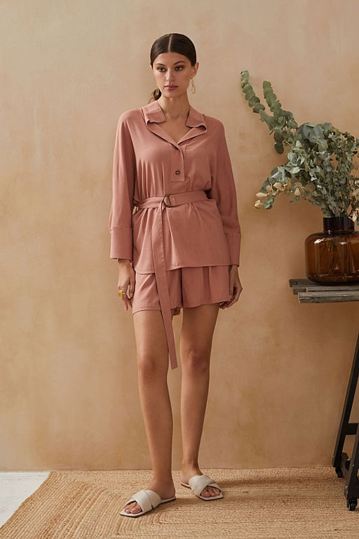 Шорты 61745-3 Бежевый