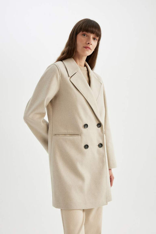 Пальто Relax Fit Ka_e - Defacto фото 6