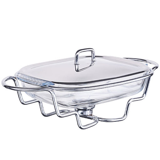 20880 Фондюшница 1,5 л нерж с 1 свечой MB (х4) - Mayer&boch фото 2