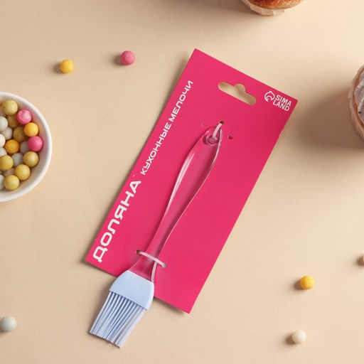 Кисть Доляна Лёд, 17 см, цвет МИКС  фото 4