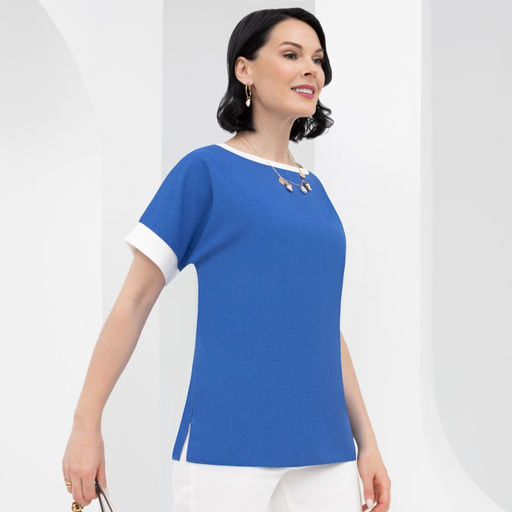 Туника Комфорт в каждом дне (лазурь) - Charutti фото 12