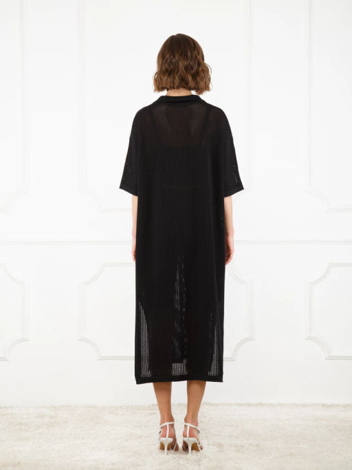 Платье женское ZZ-03010 black - Eleganzza фото 3