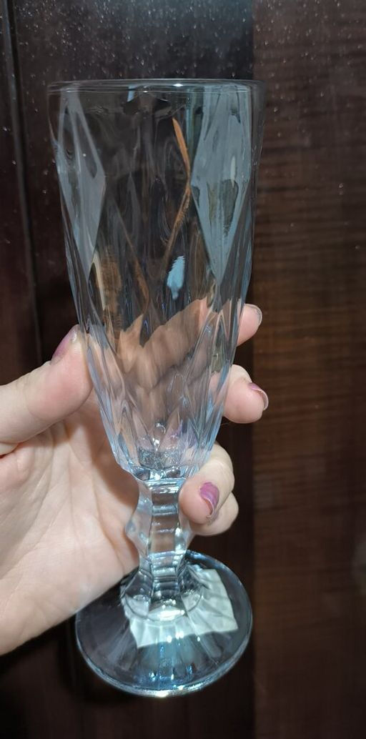 Бокал 230мл д/шамп Серебро Y4-3055 I.K (341557) /DANIKS/  фото 6