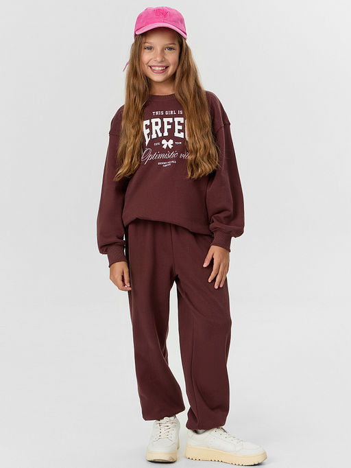 Комплект для девочек коричневый - Mark formelle фото 9