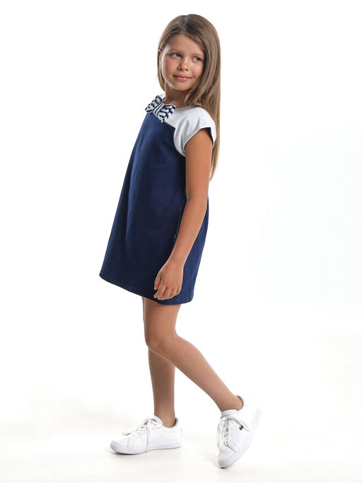 Платье для девочки UD 1497 синий - Mini maxi фото 3