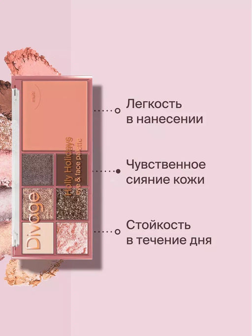 Мультифункциональная Палетка Для Лица Holly Holidays Ж Товар .
