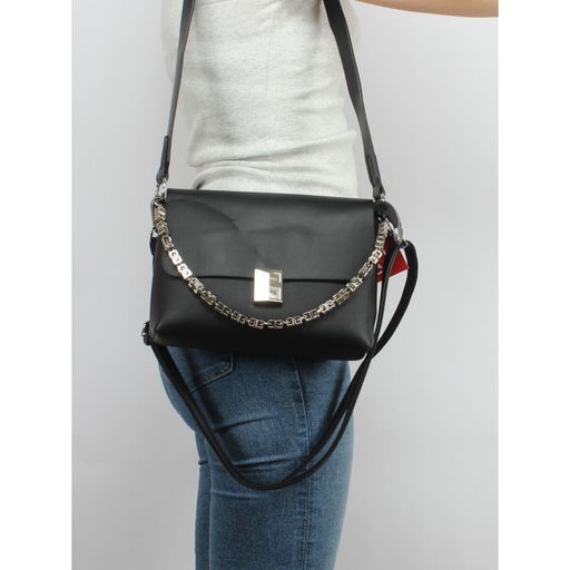 Сумка женская искусственная кожа XHD-6039, 1отд, 2плеч/рем, черный SALE 263261
