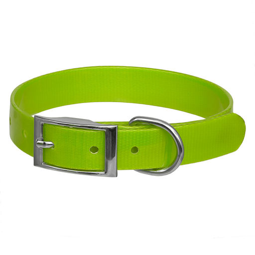 Ошейник "Дельта" из биотана, размер L, 30-40см, шир. 20мм, зеленый 00220401-05 25ка23