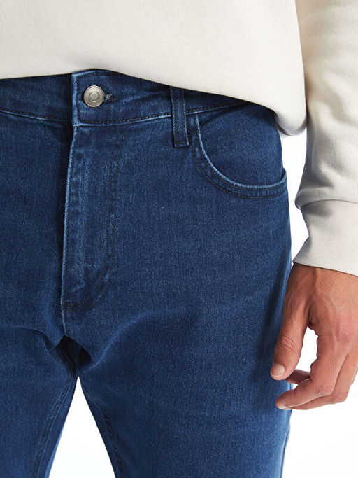Slim Fit Erkek Jean Pantolon