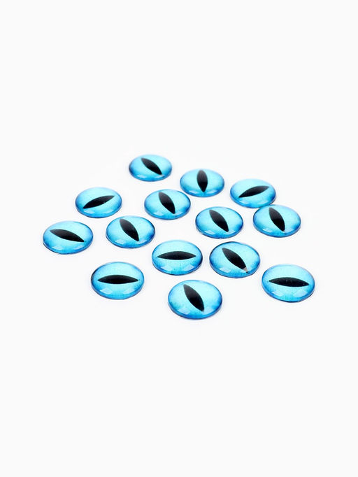 Цена за 9 шт. Глаза, набор 14 шт., размер 1 шт. - 1.6 см