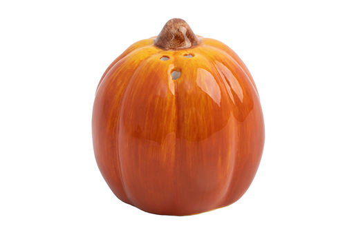 Емкость для соли или перца, 7 см, керамика, оранжевая, Тыква, Bright pumpkin - Anna lafarg фото 2