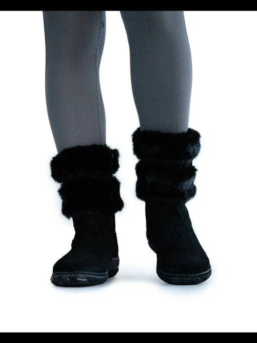 сапоги Унты натуральная замша, натуральная овчина, короткие с замком, литая подошва - Мирунт фото 19