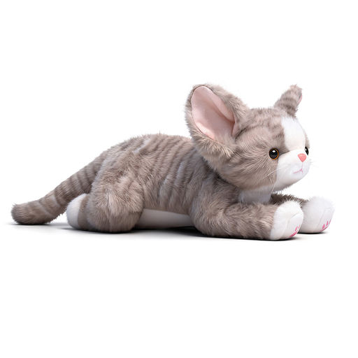 Мягкая игрушка "Кошка Снежинка" 35 см