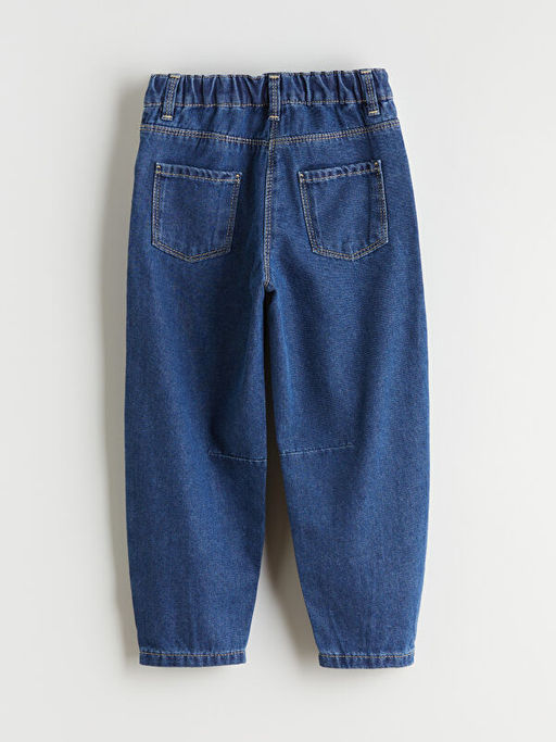 Barrel Fit K?z ?ocuk Jean Pantolon